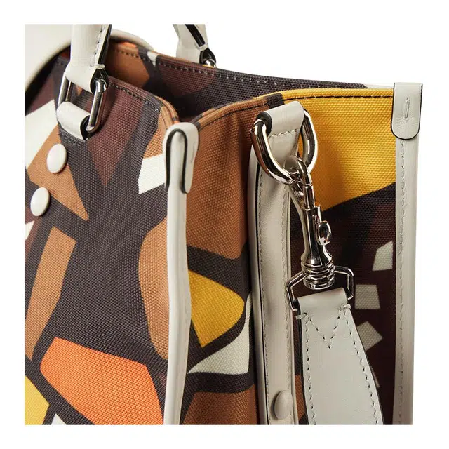 MOSCHINO Wood Print Tote