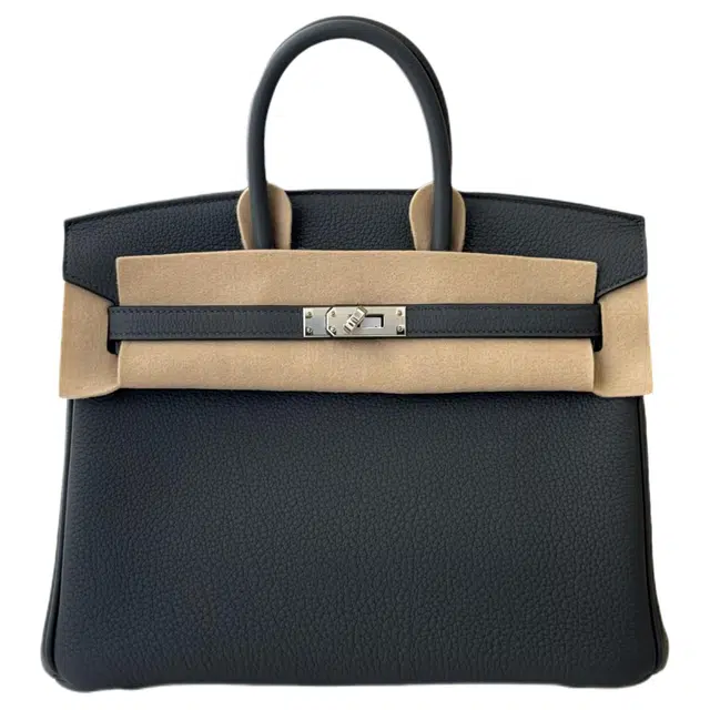 HERMES Birkin 25 H0 Gris Misty