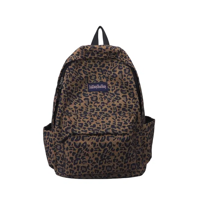 南潇湘 小众设计感高颜值轻便个性 帆布 双肩包 男女同款情侣款 多色