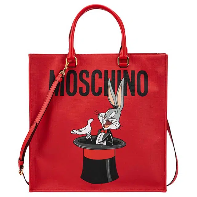 MOSCHINO x LOONEYTUNES Logo Tote