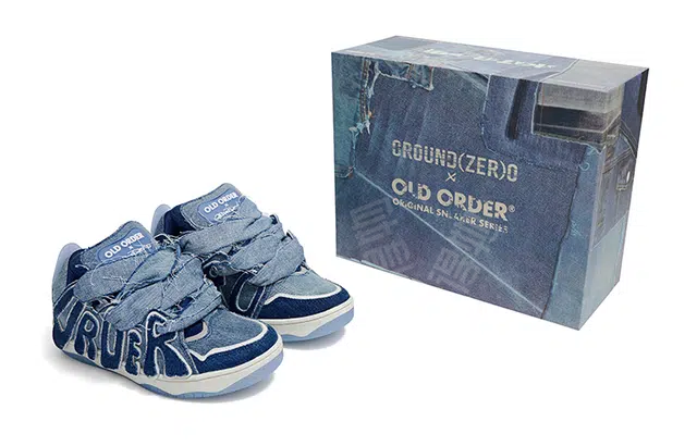 GROUND(ZER)O x OLD ORDER Skater 001 og sneaker series