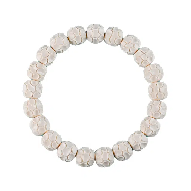 灵晔 新中式国潮高端大气优雅百搭轻奢淡雅高级小众八方来财财源广进吉祥如意平安喜乐诸事顺遂好运处理 猛犸 手串 男女同款情侣款