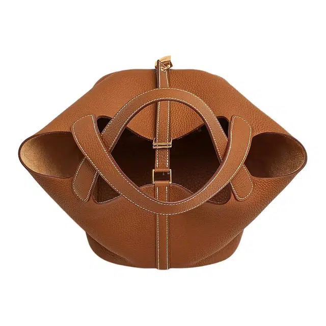 HERMES Picotin Lock Clemence 22 37 Gold