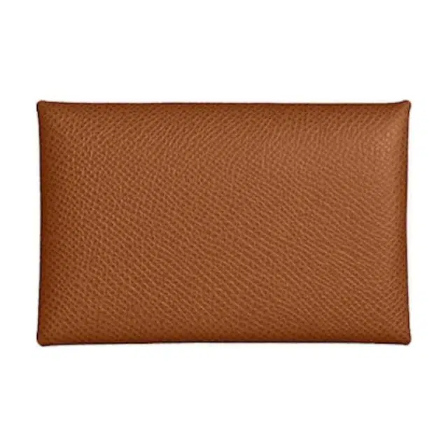 HERMES Calvi Epsom 37 Gold