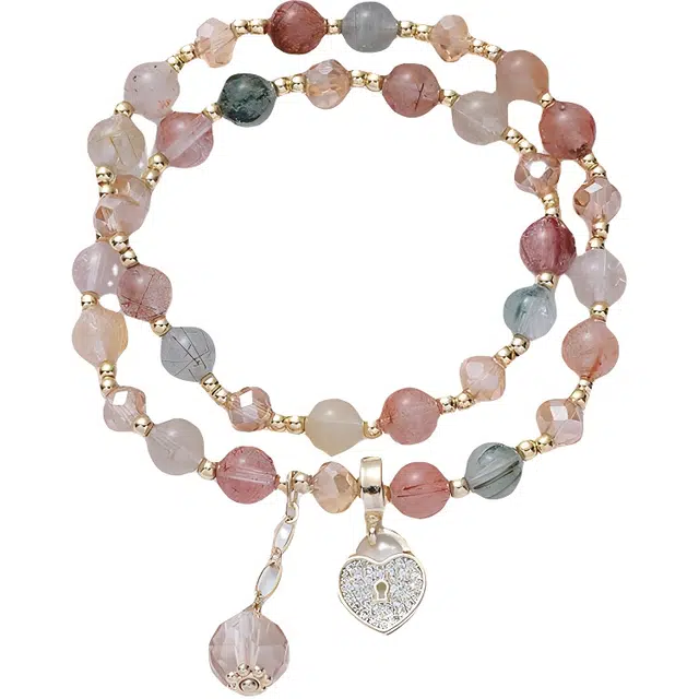 迈奇的礼物 招财暴富 转运 守护 上岸新中式国潮文艺清新甜美复古小众高级气质优雅百搭高颜值爆款天然 超七 手串 女款