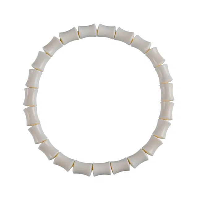 灵晔 新中式国潮高端大气优雅百搭轻奢淡雅高级感小众八方来财财源广进吉祥如意平安喜乐诸事顺遂#处理 猛犸 手串 男女同款情侣款