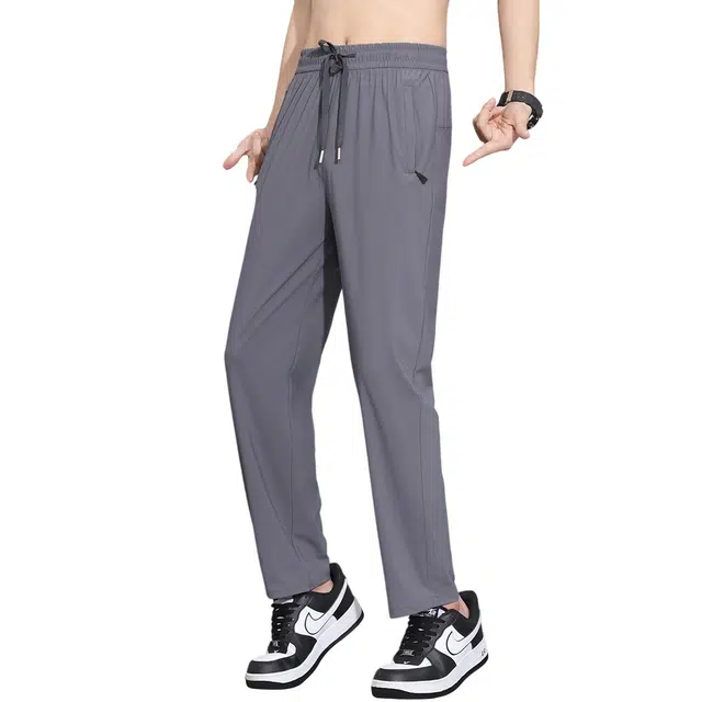 顶峰保罗 无性别主义薄款宽松运动垂坠感速干亲肤透气时尚百搭系带高级感休闲裤 男女同款