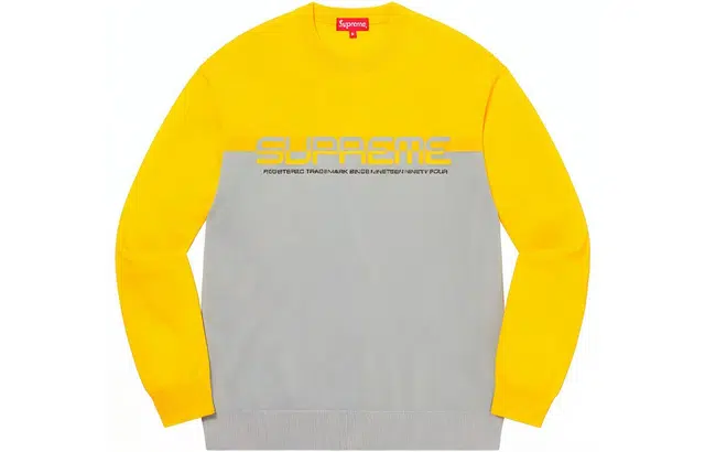 Supreme Split Logo Pullover