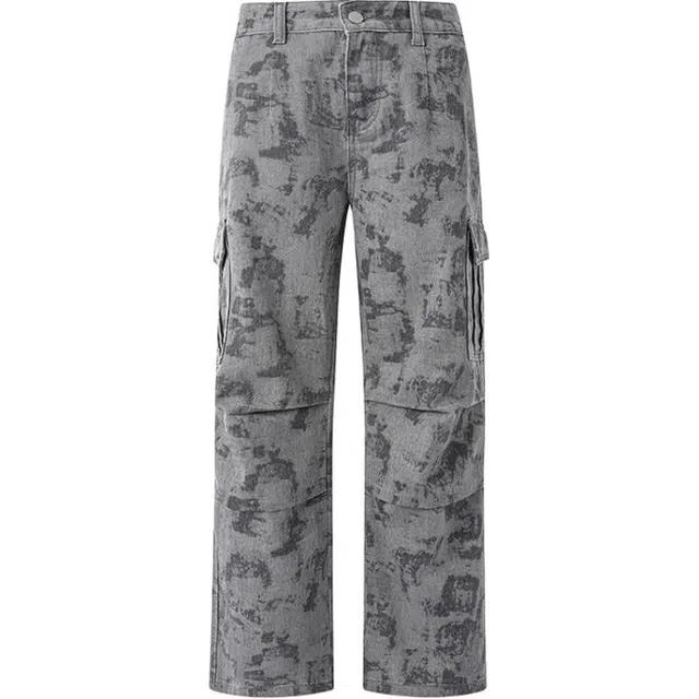 华夏儿女 宽松休闲时尚百搭工装裤 男女同款