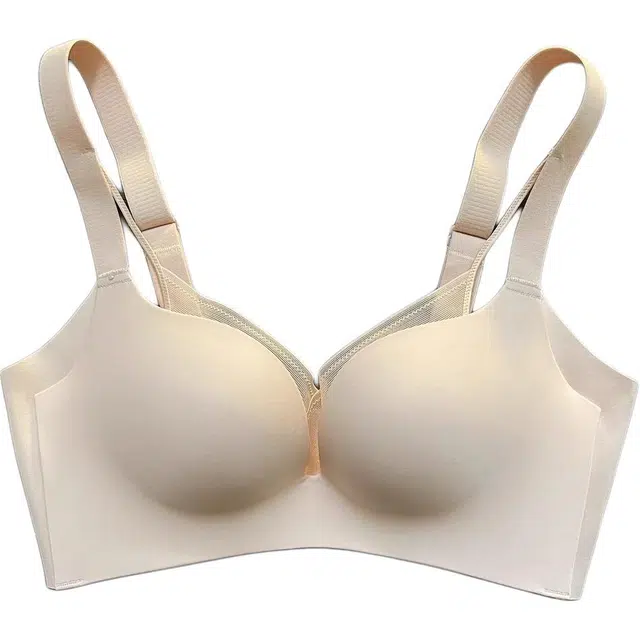 慕梵度 无痕内衣小胸聚拢舒适无钢圈防下垂调整型显瘦文胸 女款