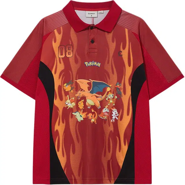 COVERNAT x POKEMON SS25 Polo