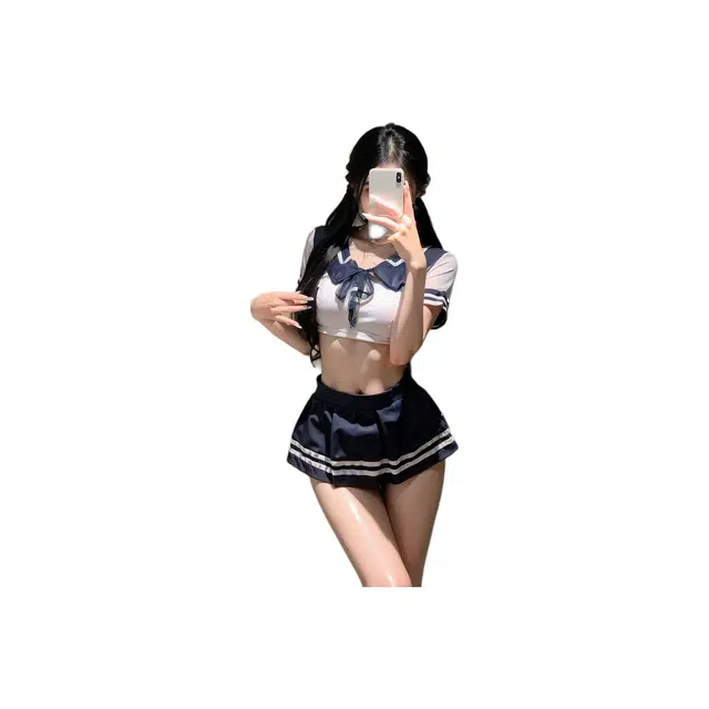 星百润  情趣内衣性感制服诱惑睡衣纯欲小胸显大清纯制服