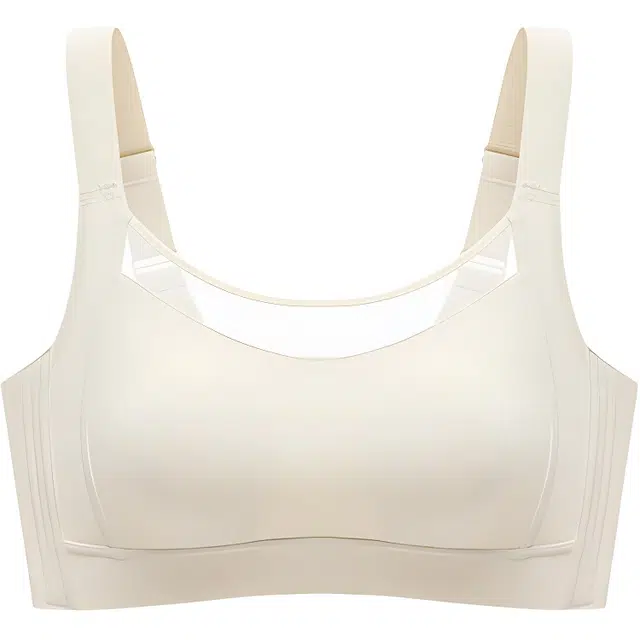 慕梵度 无痕大胸显小收副乳防下垂无钢圈全罩杯超薄软支撑隐形聚拢文胸 女款