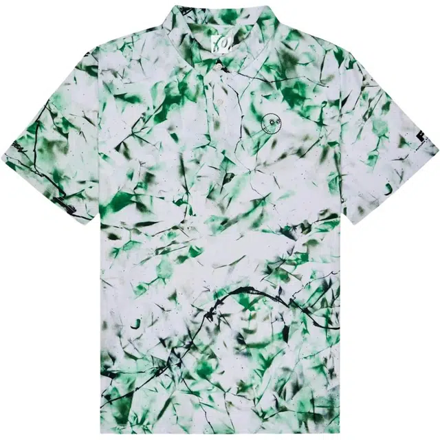 Malbon Golf x Futura Laboratories Polo