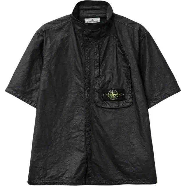 Stone Island Short Sleeve Shirt Black