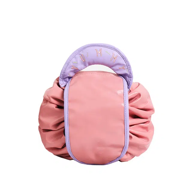 馨枕居 抽绳式懒人化妆包大容量便携高颜值洗漱包小众設計定制手提收纳包