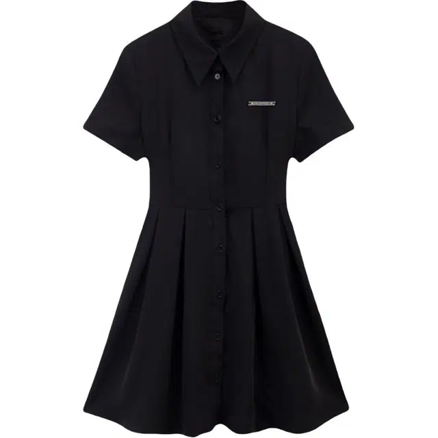 北极绒 舒适时尚潮流短袖连衣裙 女款