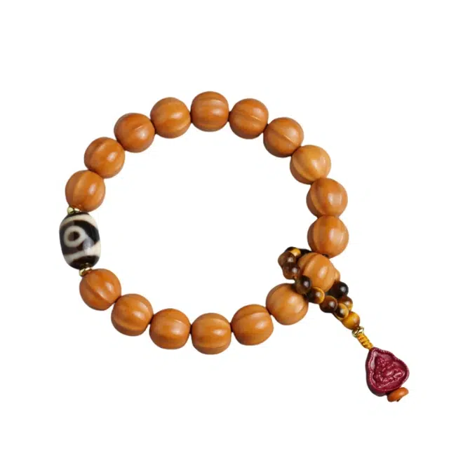 宣华意 新中式国风文玩 平安顺遂 猴头核桃 手串 男女同款情侣款