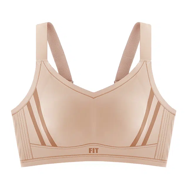 慕梵度 无痕无钢圈防凸点兔耳朵大胸显小反重力提拉时尚舒适文胸 女款