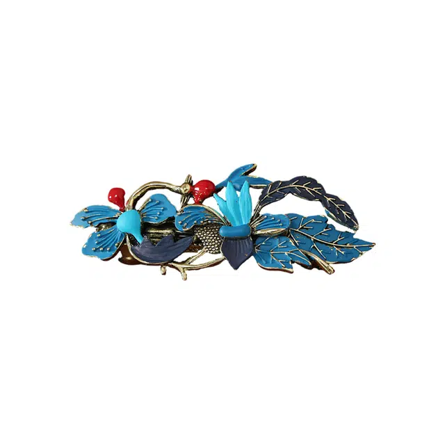 蒙妮 复古绝美优雅气质国风百搭 合金 发夹 女款