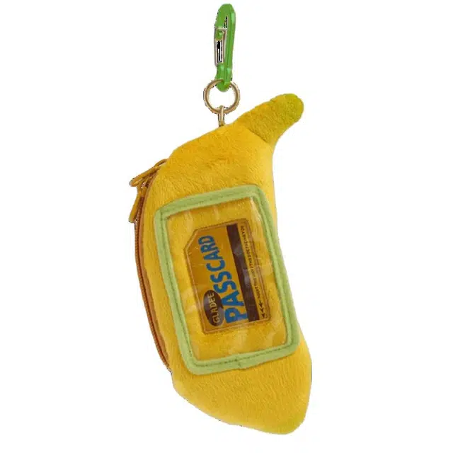 GLADEE Fresh Banana Pass Card Case II (with Zipper)