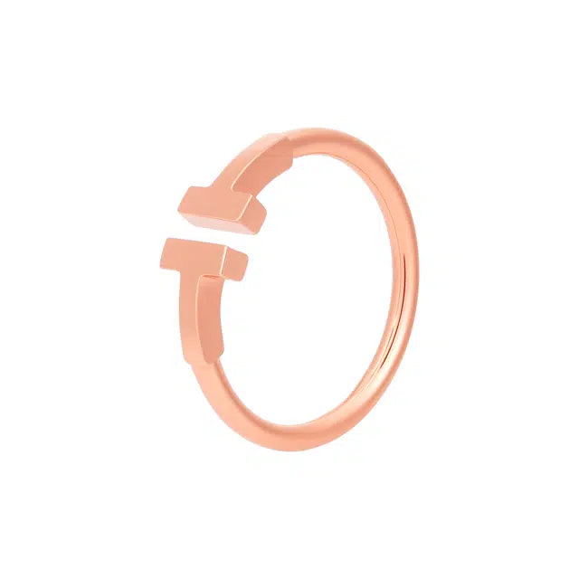 Tiffany & Co. T Series Ring Rose Gold