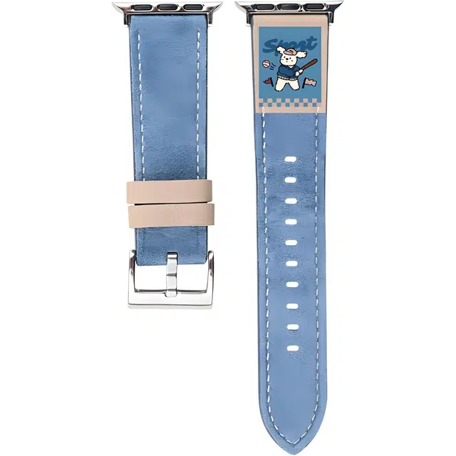 老佳 苹果适用 手表表带 羊绒材质 拼色羊绒时尚表带男女通用