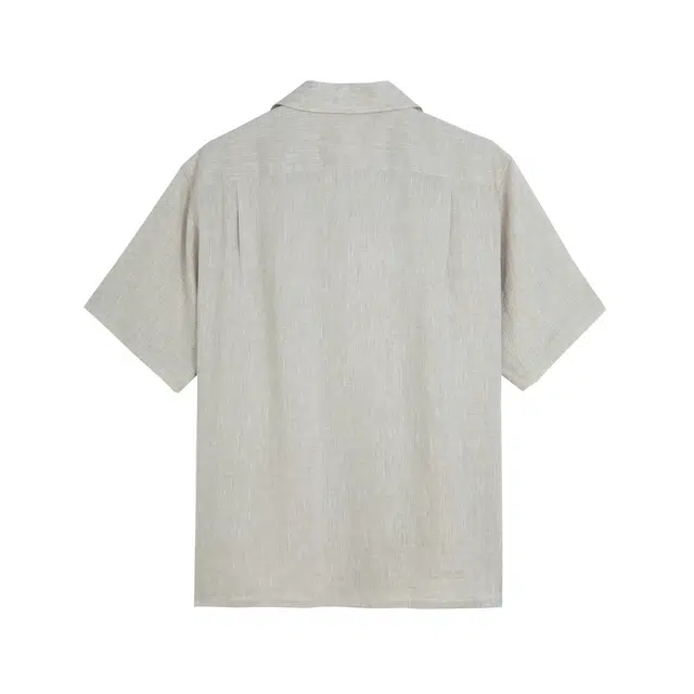 丹宁哲学 夏威夷海滩高档舒适透气雨露亚麻短袖衬衫 男款