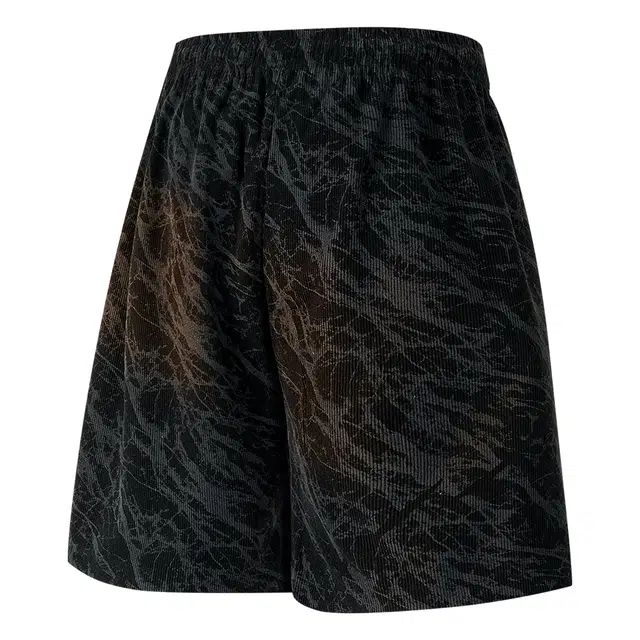 依文 冰丝裤子扎染工艺五分裤美式高街仿刺绣品牌字母印花潮流高级感多彩抽绳沙滩裤简约日常百搭宽松运动休闲短裤 男女同款