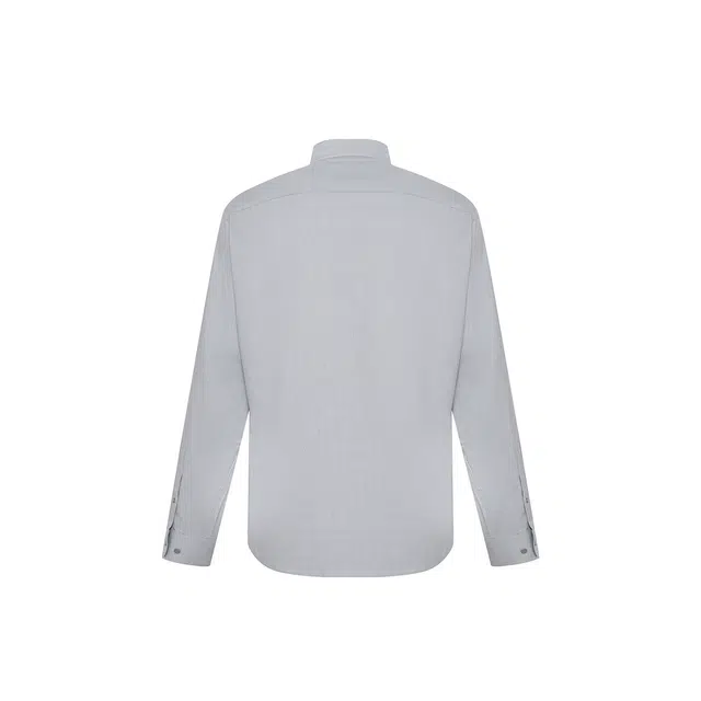 利郎 免烫易打理商务休闲尖领挺括纯色简约百搭长袖衬衫 男款