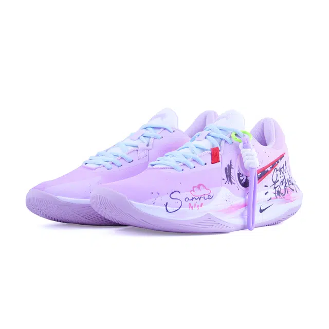 Nike Precision 6 White Pink Purple