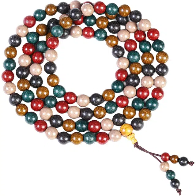 灵晔 新中式国潮复古 时尚百搭轻奢高级感 招财纳福 财源广进 万事如意 好运连连 合香珠 手串 男女同款情侣款