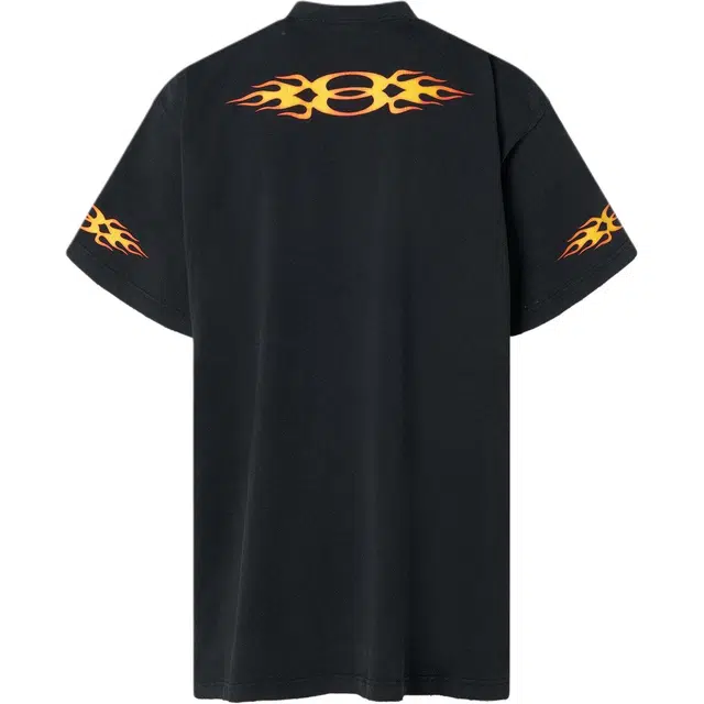 Balenciaga SS24 Flame Logo T-Shirt
