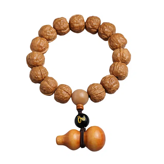 宣华意 国潮古风佛珠文玩金蟾盘玩 本命年生肖守护#好运 猴头核桃 手串 男女同款情侣款