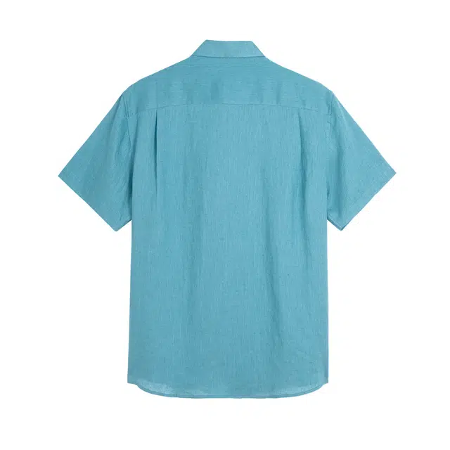 丹宁哲学 高档舒适透气简约时尚短袖衬衫 男款