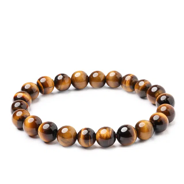 三檀小舍 招财 国风国潮小众原创设计处理 虎眼石 手串 男女同款情侣款