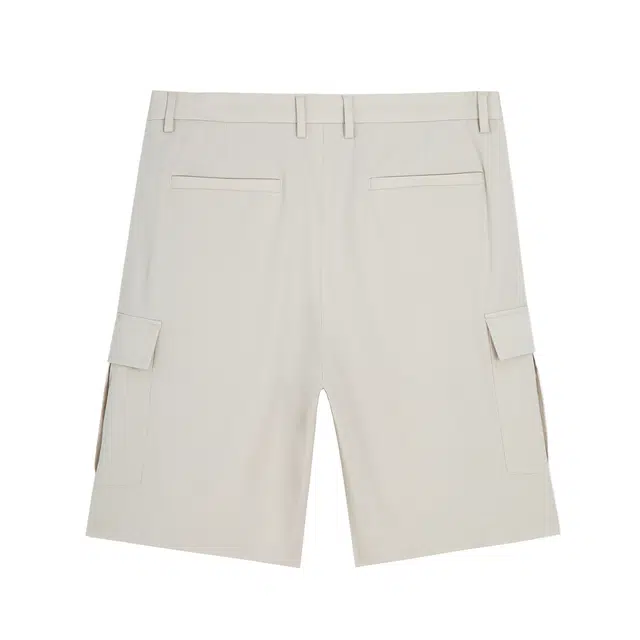 丹宁哲学 抗皱四面弹棉质休闲短裤 男款