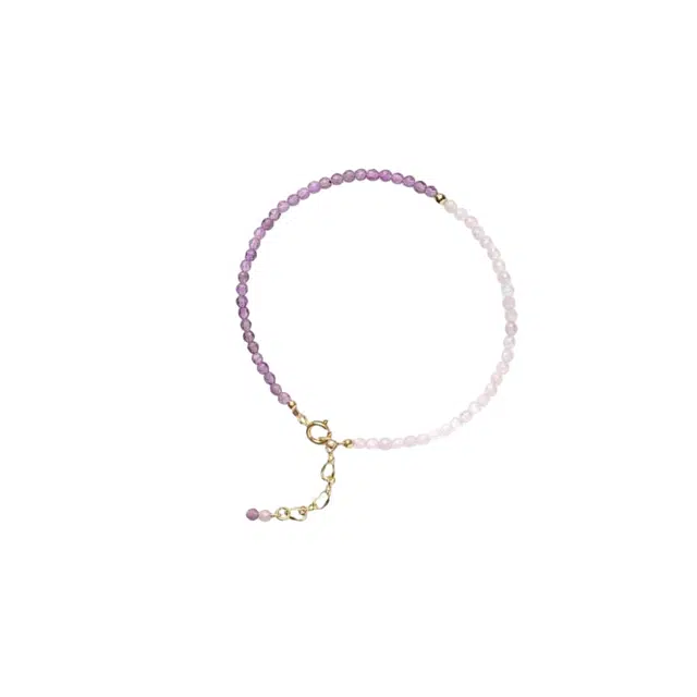 希遇 紫云晶语 国潮轻奢新中式日常百搭小众设计 温柔大方 小众 精致高级时尚优雅 紫水晶 手链 男女同款情侣款