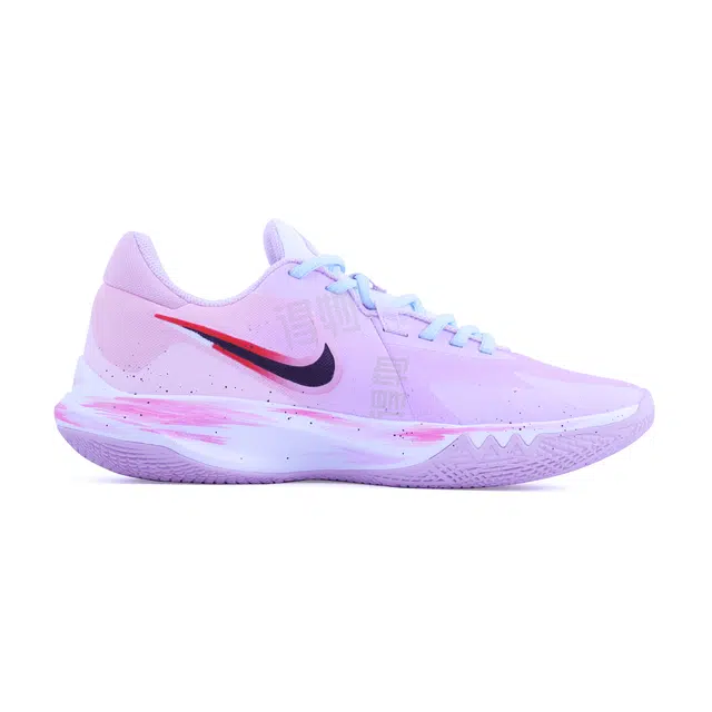 Nike Precision 6 White Pink Purple