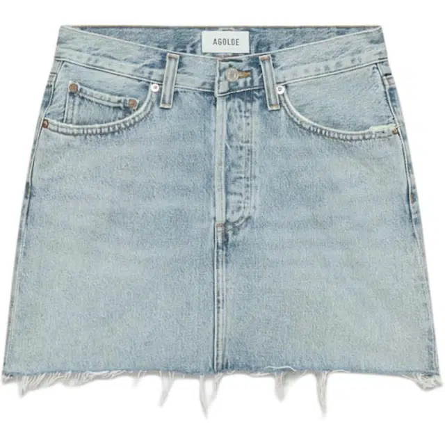 ARITZIA SS25 AGOLDE V-waist Mini Skirt