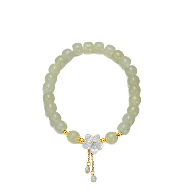 骊碧 轻奢清新甜美 国风新中式合成/人造 琉璃 手串 女款