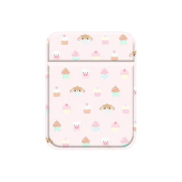 馨枕居 甜品兔可爱折叠化妆镜子收纳便携式宿舍桌面用台式随身梳妆镜