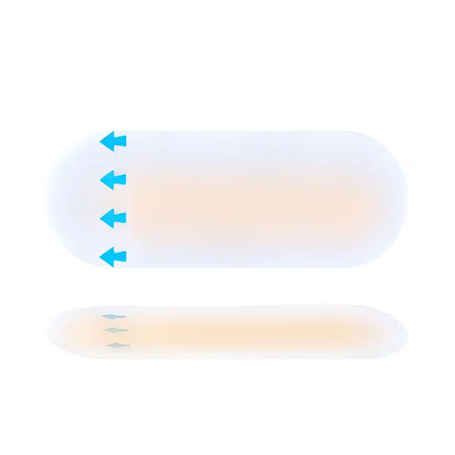 足印部落 透明隐形 水泡修护光脚神器 适配皮鞋单鞋乐福鞋德训鞋人字拖 水胶体 防磨贴 男女同款情侣款