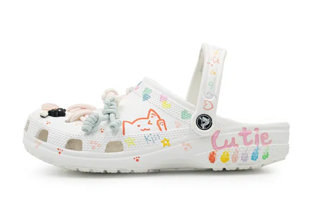 Crocs Classic Clog Pink Blue Gradient