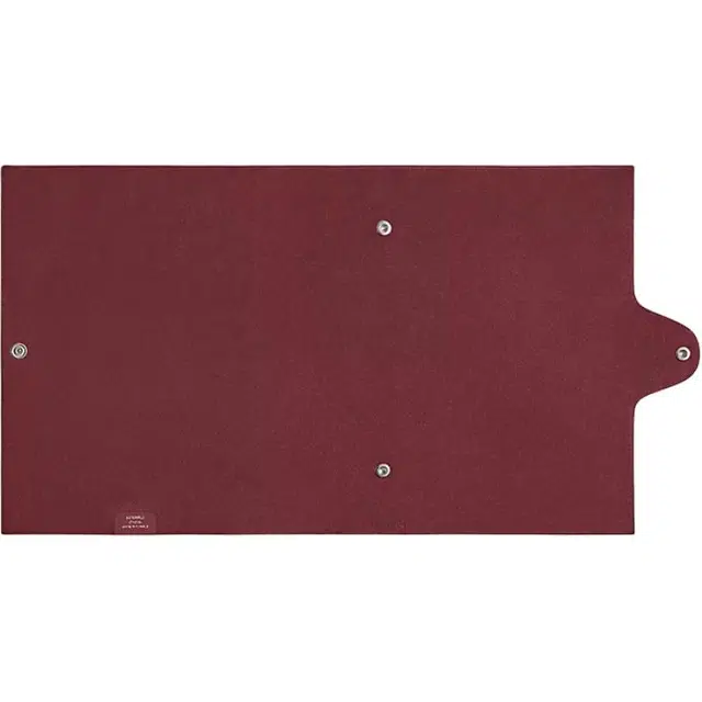 HERMES Ulysse MM Clou de Selle Togo 55 Rouge H