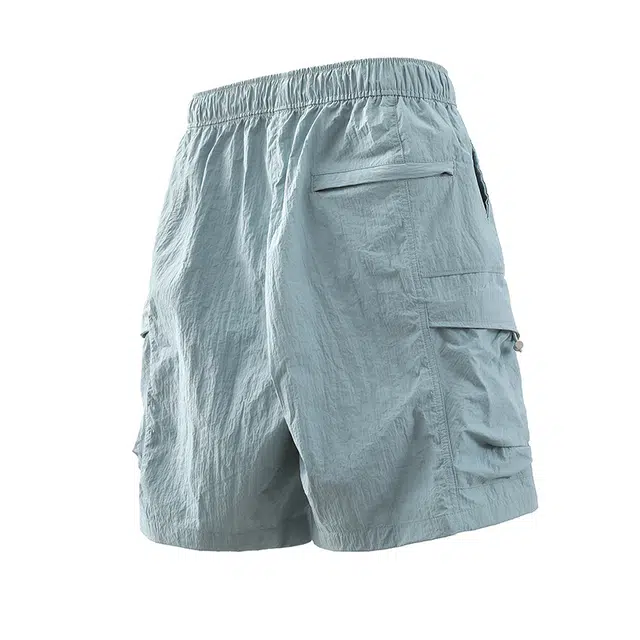 煦加 美式宽松薄款运动户外简约时尚舒适沙滩裤百搭休闲短裤 男女同款