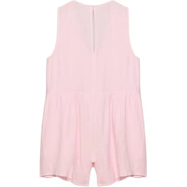 ARITZIA SS25 Little Moon AirPlush Cotton Elysium Romper V