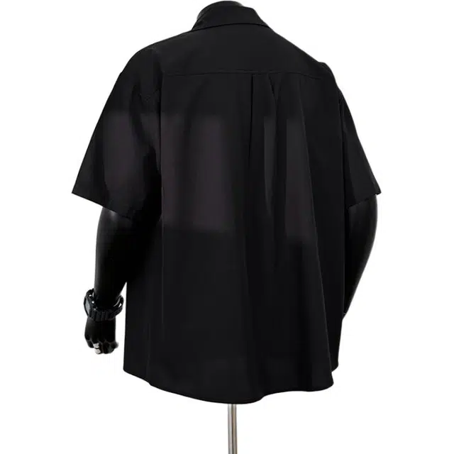 单爵 高级防晒纯色舒适百搭休闲短袖衬衫 男女同款