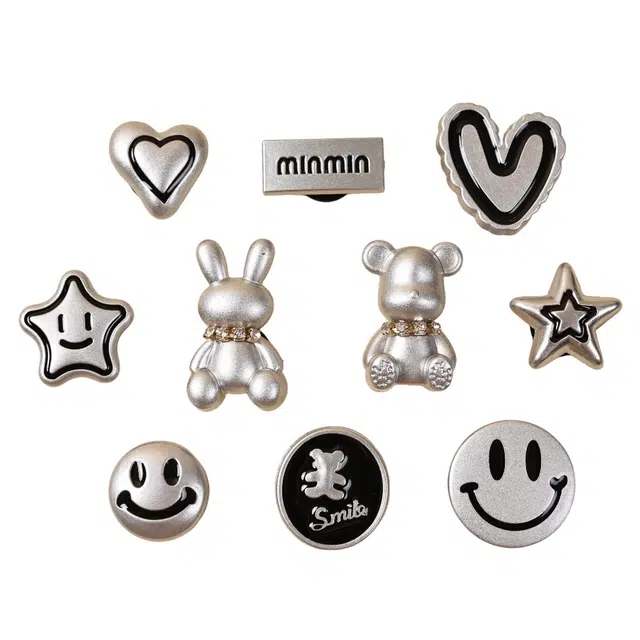 ZUOWEISHIJIA DIY Bunny Shoe Charm