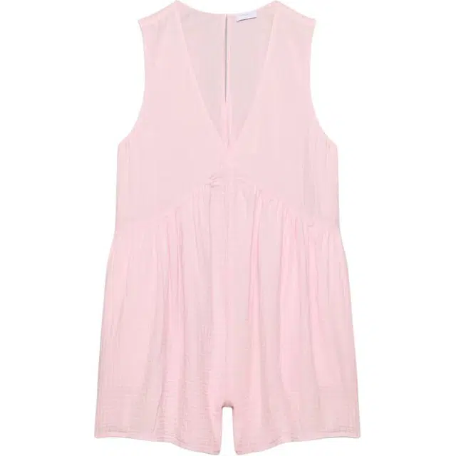 ARITZIA SS25 Little Moon AirPlush Cotton Elysium Romper V
